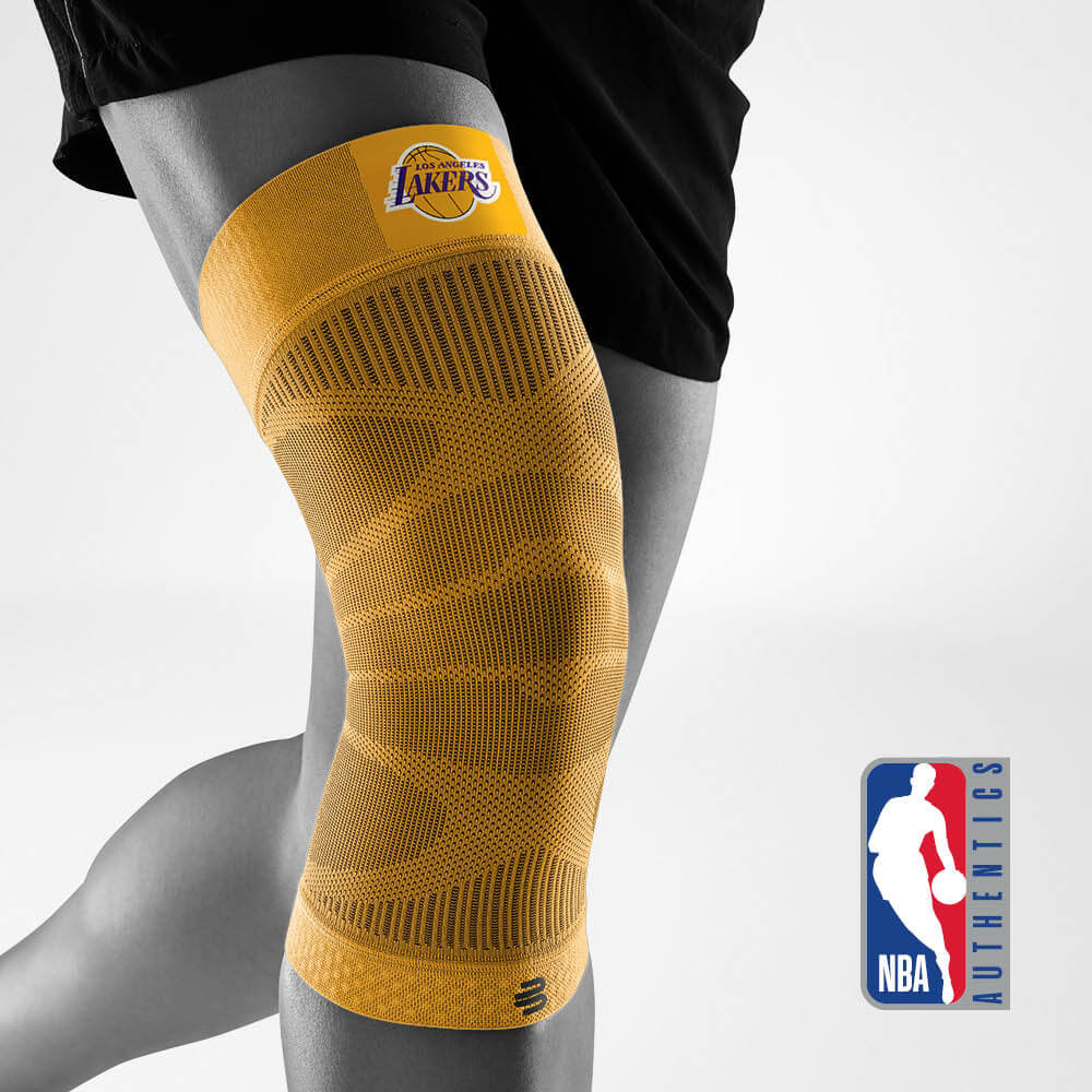 Visualizza completa Sleeve del ginocchio NBA La Lakers sul corpo grigio stilizzato