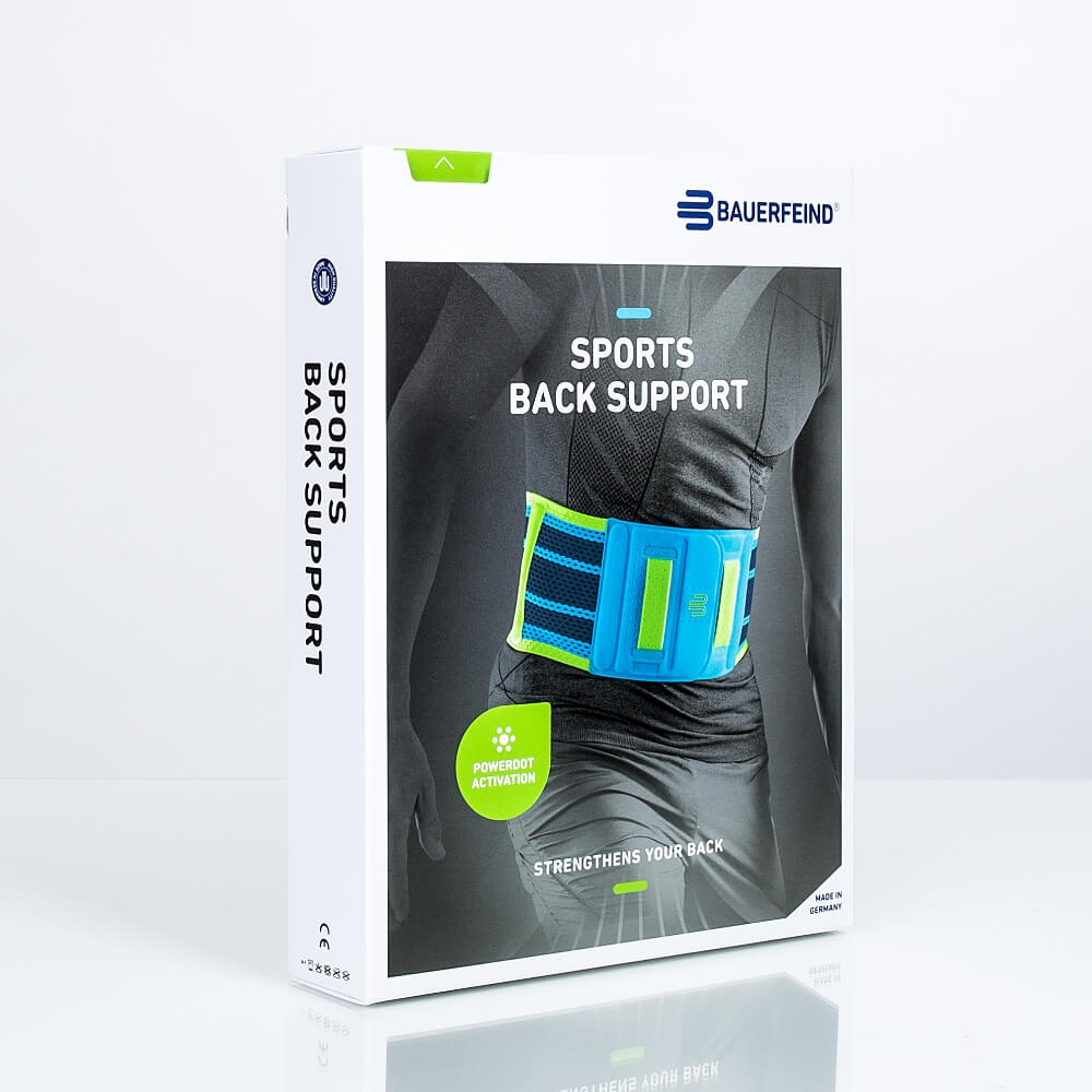 Packaging del supporto per la schiena dello sport