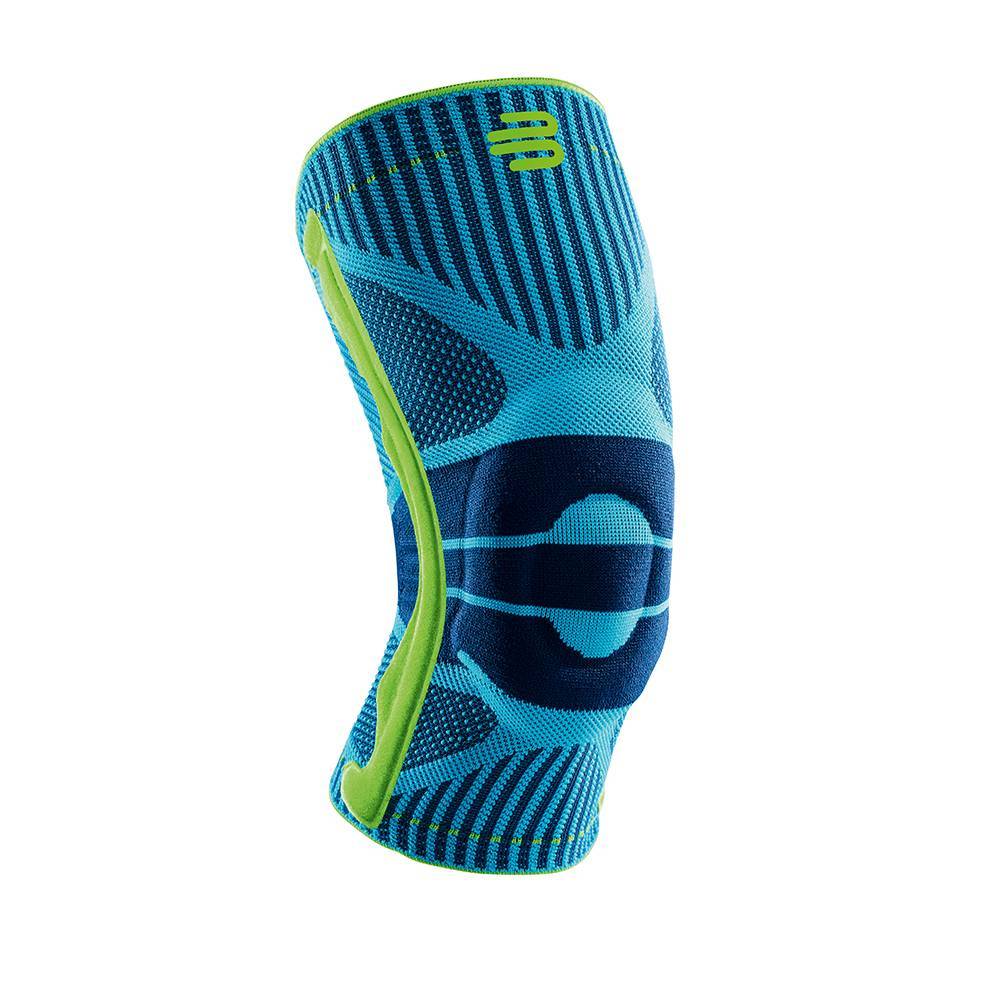 Support Sports Knee Support Rivera Sport Sports Support dal diagonale di fronte a uno sfondo bianco
