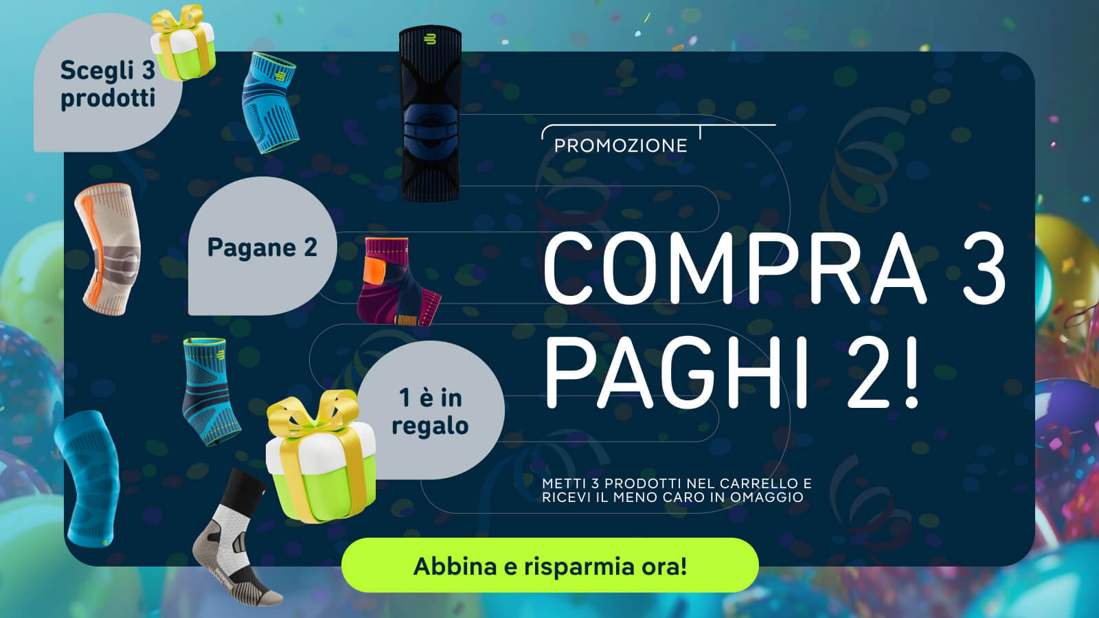 3 for 2 Promo