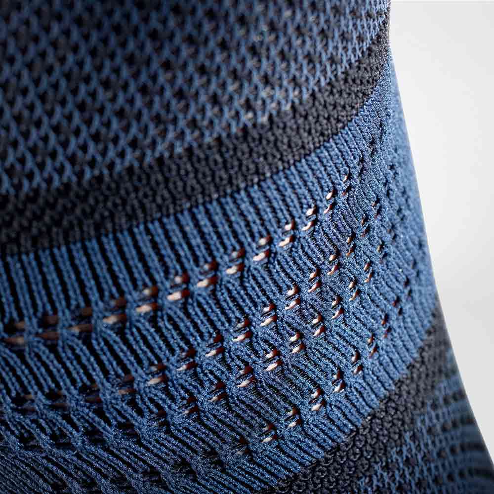 Kniebandage Dirk Nowitzki dettagliato Vista dettagliata della muta a maglia traspirante nel filo del ginocchio della scala del ginocchio per Sport Dirk Nowitzki Edition