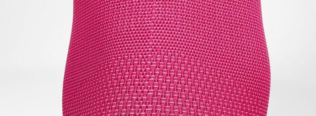 Calzini da sci leggero dettagli rosa Corde ultra sottili del cappotto da sci leggero